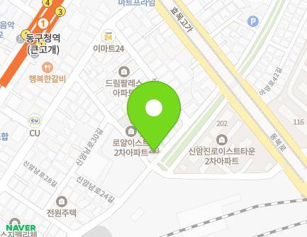 97 Sinamnam-ro 24-gil, Dong-gu, Daegu, Republic of Korea Map