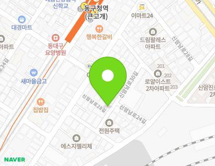 23 Sinamnam-ro 30-gil, Dong-gu, Daegu, Republic of Korea Map