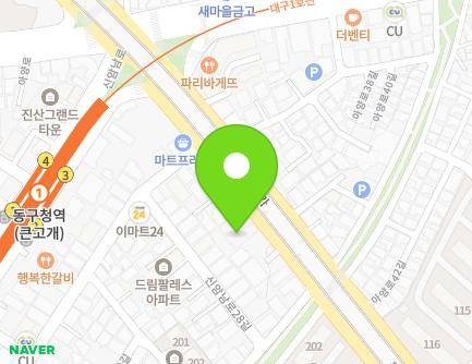 440 Dongbuk-ro, Dong-gu, Daegu, Republic of Korea Map