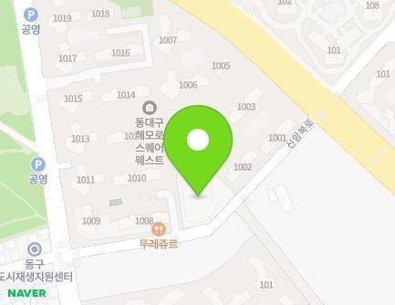 101 Sinambuk-ro, Dong-gu, Daegu, Republic of Korea Map