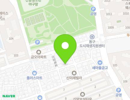 90-59 Ayang-ro 15-gil, Dong-gu, Daegu, Republic of Korea Map