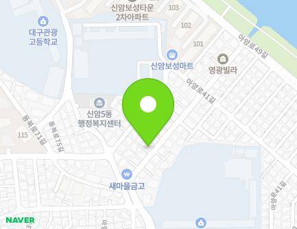 39-1 Ayang-ro 39-gil, Dong-gu, Daegu, Republic of Korea Map