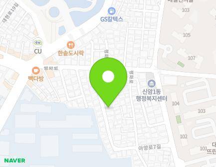 15-38 Ayang-ro 7-gil, Dong-gu, Daegu, Republic of Korea Map