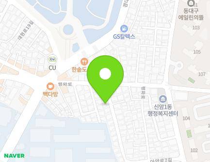 15-45 Ayang-ro 7-gil, Dong-gu, Daegu, Republic of Korea Map