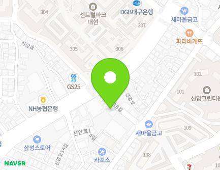4 Sinam-ro 16-gil, Dong-gu, Daegu, Republic of Korea Map