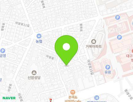 13-15 Ayang-ro 15-gil, Dong-gu, Daegu, Republic of Korea Map