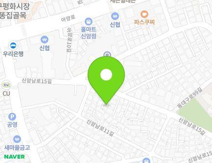 63-3 Sinamnam-ro 15-gil, Dong-gu, Daegu, Republic of Korea Map