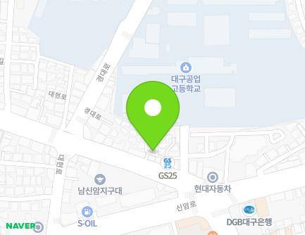 127-4 Daehyeon-ro, Dong-gu, Daegu, Republic of Korea Map