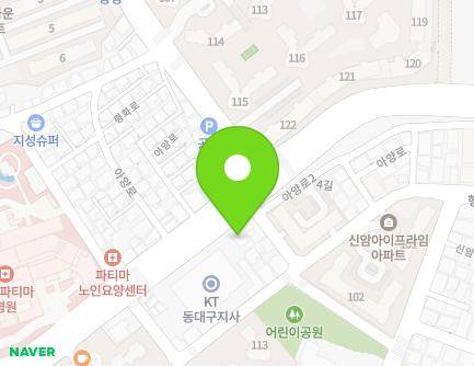 120 Ayang-ro, Dong-gu, Daegu, Republic of Korea Map