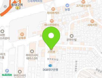 17 Dongbu-ro 30-gil, Dong-gu, Daegu, Republic of Korea Map