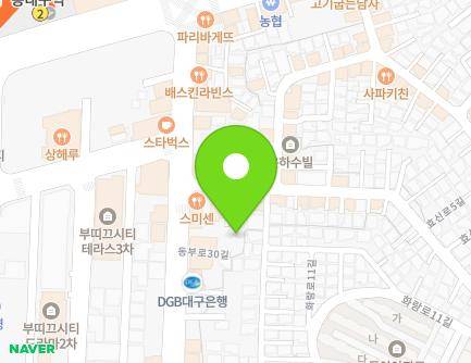 109-5 Hyosin-ro 5-gil, Dong-gu, Daegu, Republic of Korea Map