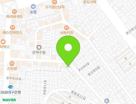 77 Hyosin-ro 5-gil, Dong-gu, Daegu, Republic of Korea Map