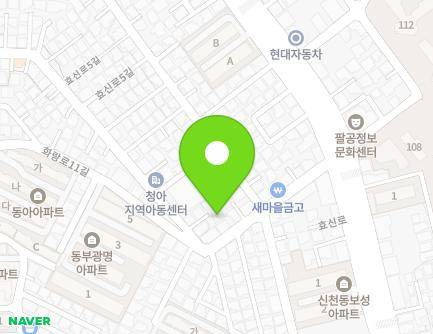 36-4 Hyosin-ro 5-gil, Dong-gu, Daegu, Republic of Korea Map