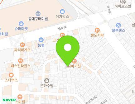 1-6 Dongbu-ro 32-gil, Dong-gu, Daegu, Republic of Korea Map
