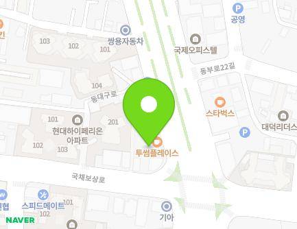 869-1 Gukchaebosang-ro, Dong-gu, Daegu, Republic of Korea Map