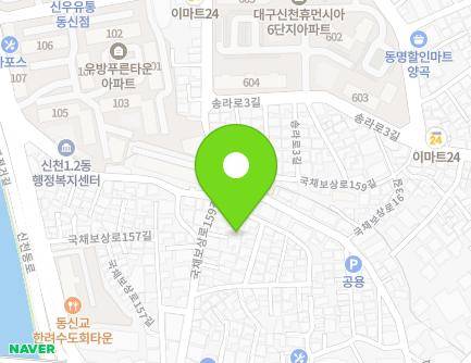 26-3 Gukchaebosang-ro 159-gil, Dong-gu, Daegu, Republic of Korea Map