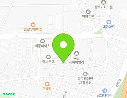 57-19 Sinpyeong-ro 16-gil, Dong-gu, Daegu, Republic of Korea Map