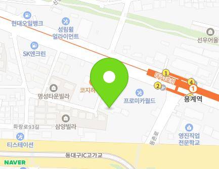 374-3 Dongchon-ro, Dong-gu, Daegu, Republic of Korea Map