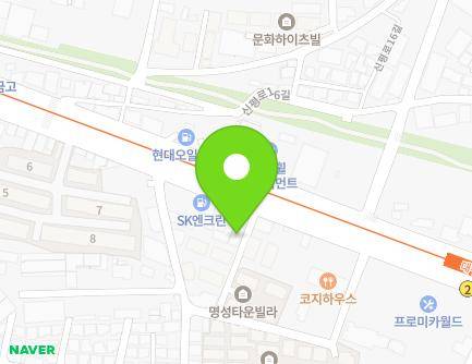 362 Dongchon-ro, Dong-gu, Daegu, Republic of Korea Map