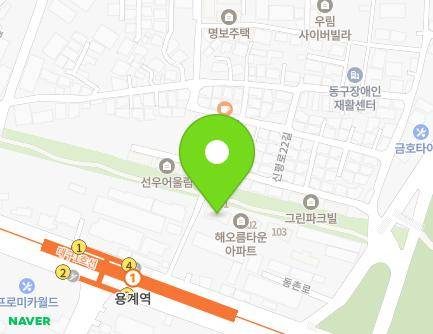 391-22 Dongchon-ro, Dong-gu, Daegu, Republic of Korea Map