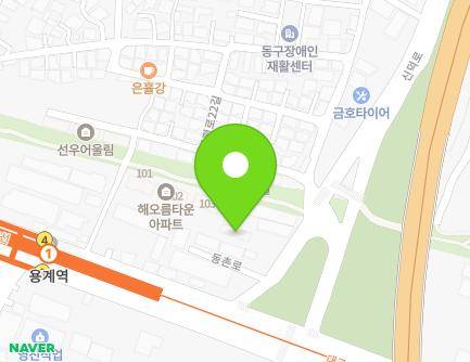 391-14 Dongchon-ro, Dong-gu, Daegu, Republic of Korea Map