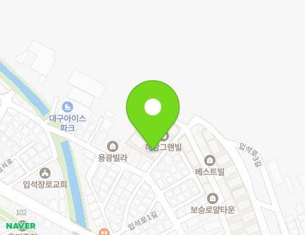 93-1 Ipseok-ro 1-gil, Dong-gu, Daegu, Republic of Korea Map