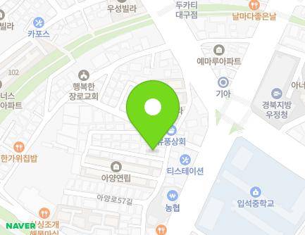 15-2 Ayang-ro 57-gil, Dong-gu, Daegu, Republic of Korea Map
