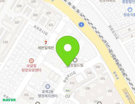 53 Hwarang-ro 25-gil, Dong-gu, Daegu, Republic of Korea Map