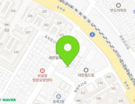 66 Hyomok-ro, Dong-gu, Daegu, Republic of Korea Map
