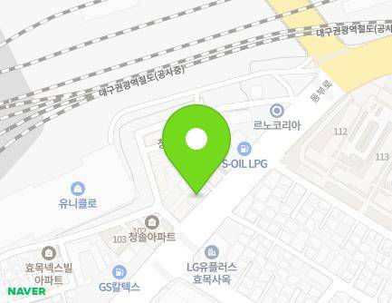 223 Dongbu-ro, Dong-gu, Daegu, Republic of Korea Map