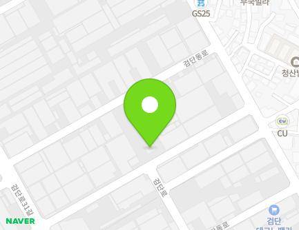 17-16 Geomdandong-ro, Buk-gu, Daegu, Republic of Korea Map