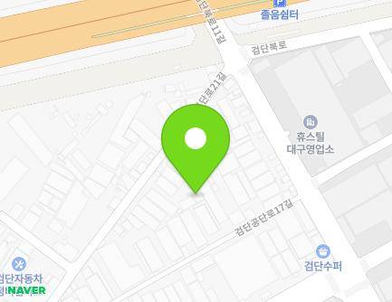 15-1 Geomdangongdan-ro 21-gil, Buk-gu, Daegu, Republic of Korea Map