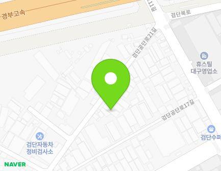 19 Geomdangongdan-ro 21-gil, Buk-gu, Daegu, Republic of Korea Map