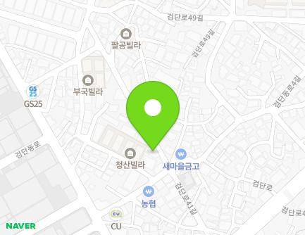 15 Geomdan-ro 41-gil, Buk-gu, Daegu, Republic of Korea Map