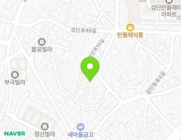 22-1 Geomdanbuk-ro 40-gil, Buk-gu, Daegu, Republic of Korea Map