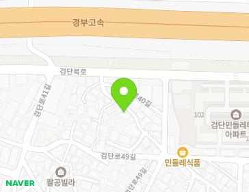 188-34 Geomdanbuk-ro, Buk-gu, Daegu, Republic of Korea Map
