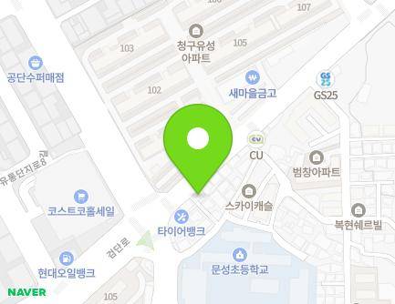 108 Geomdan-ro, Buk-gu, Daegu, Republic of Korea Map
