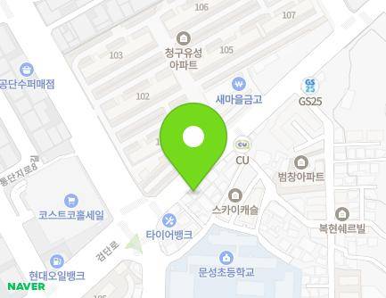 110 Geomdan-ro, Buk-gu, Daegu, Republic of Korea Map