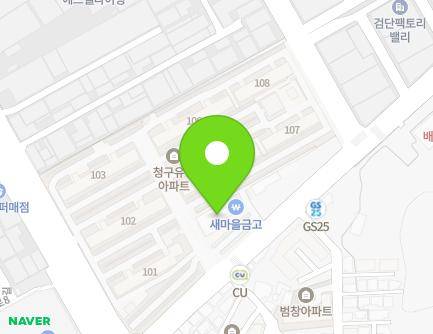 117 Geomdan-ro, Buk-gu, Daegu, Republic of Korea Map