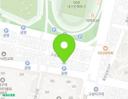 67-5 Chilseongnam-ro, Buk-gu, Daegu, Republic of Korea Map