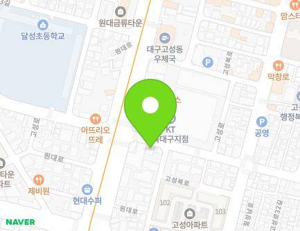 142 Goseong-ro, Buk-gu, Daegu, Republic of Korea Map