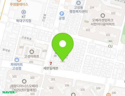 8-14 Goseong-ro 32-gil, Buk-gu, Daegu, Republic of Korea Map