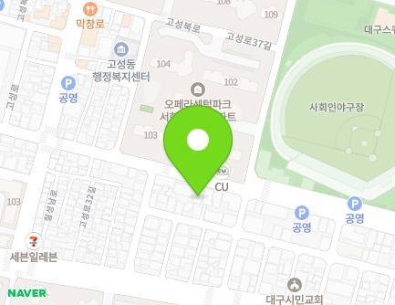 172 Goseong-ro, Buk-gu, Daegu, Republic of Korea Map