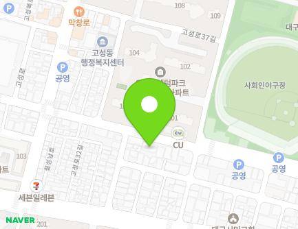 170 Goseong-ro, Buk-gu, Daegu, Republic of Korea Map