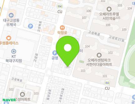 159-6 Goseong-ro, Buk-gu, Daegu, Republic of Korea Map