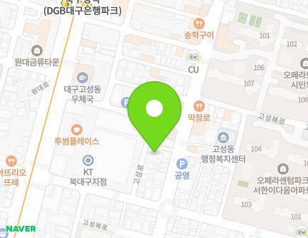149-14 Goseong-ro, Buk-gu, Daegu, Republic of Korea Map