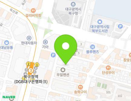 47-27 Goseongbuk-ro, Buk-gu, Daegu, Republic of Korea Map