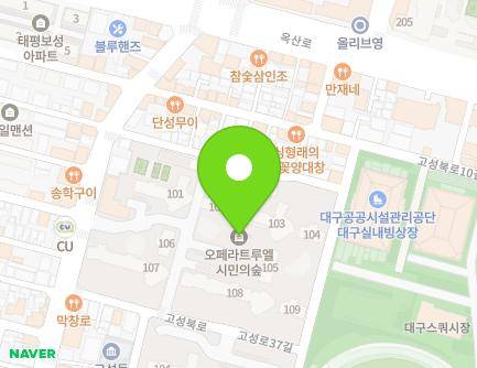 34 Goseongbuk-ro, Buk-gu, Daegu, Republic of Korea Map