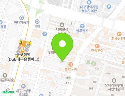 39-7 Goseongbuk-ro, Buk-gu, Daegu, Republic of Korea Map