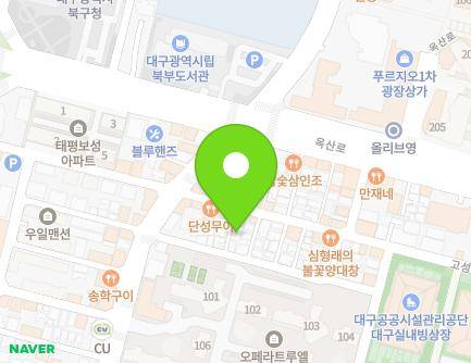 6-3 Goseongbuk-ro 10-gil, Buk-gu, Daegu, Republic of Korea Map